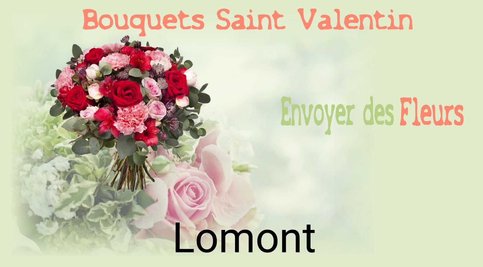 Roses de Saint-Valentin livrées à Lomont